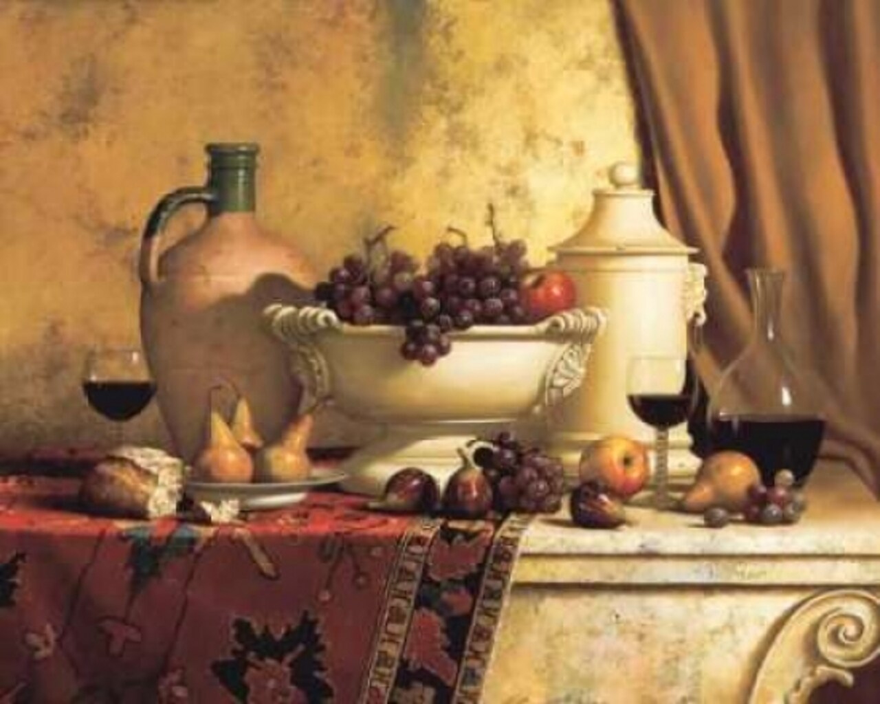 Italian Feast Poster Print by Loran Speck - Item # VARPDXSLP321